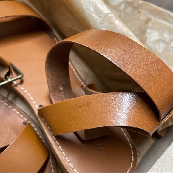 NIB! Madewell Leather Sandals - Picture 2 of 10